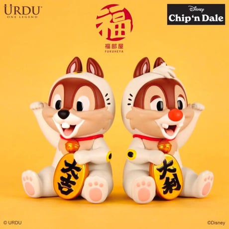 {フィギュア} URDU FUKUHEYA  chip & dale 福屋　ブラインドボックス