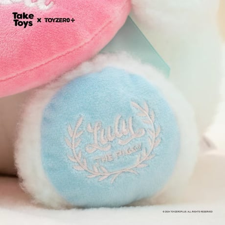TOYZEROPLUS×CICI'S STORY 子豚lulu タイ限定　Love You ディーベア