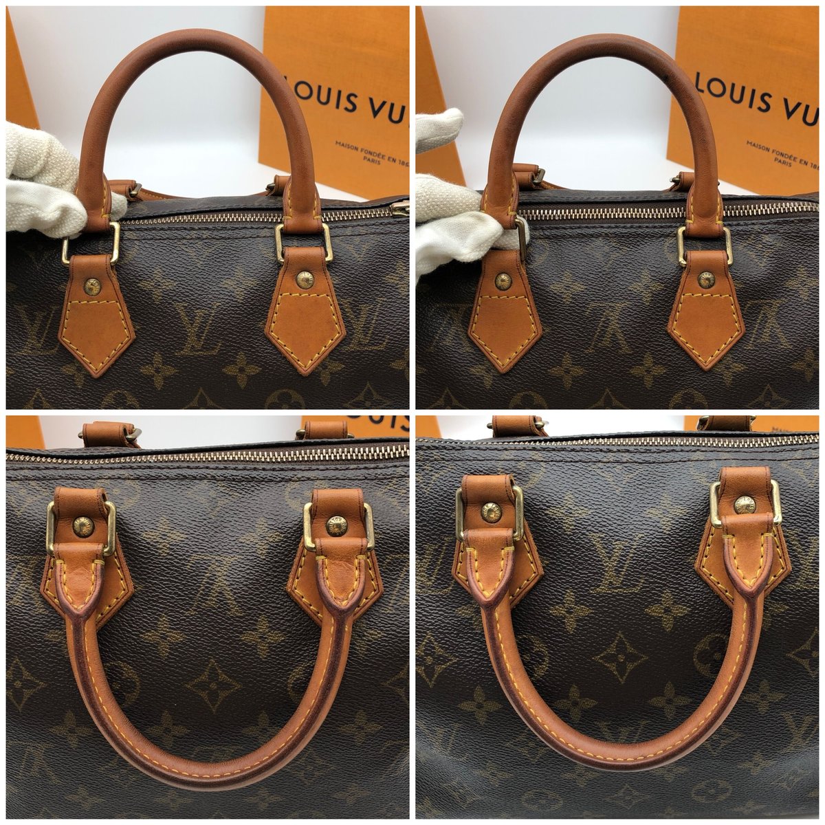 LOUIS VUITTON ルイヴィトン スピーディ モノグラム ハンドバッグ