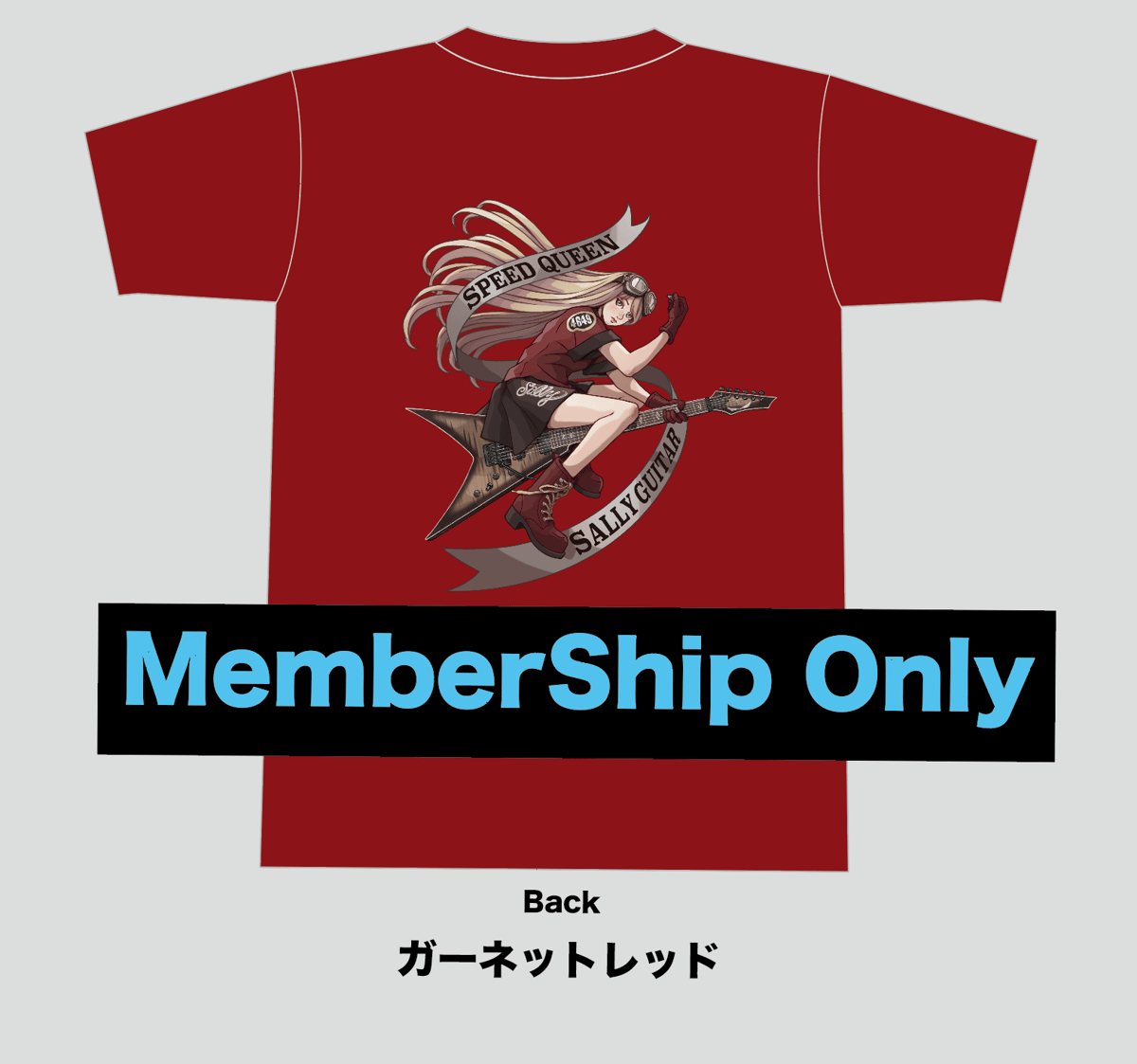 【新品】Red Guitar And The Truth Tシャツ メンバーシップ会員限定カラー】Sally×a killer T-Shirt 2 | Sal