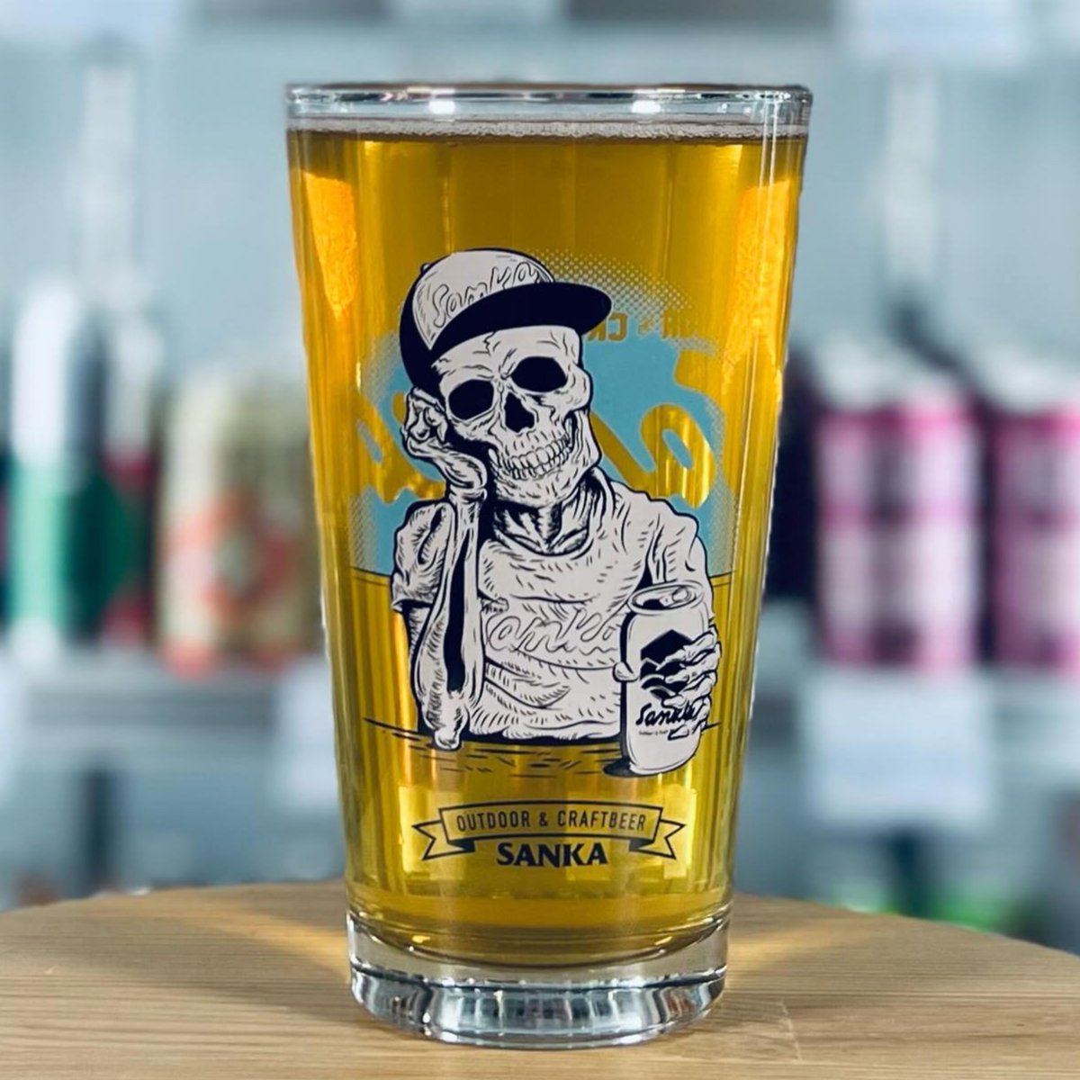 再入荷】SANKA 【定休日】 パイントグラス ビールグラス ビアグラス