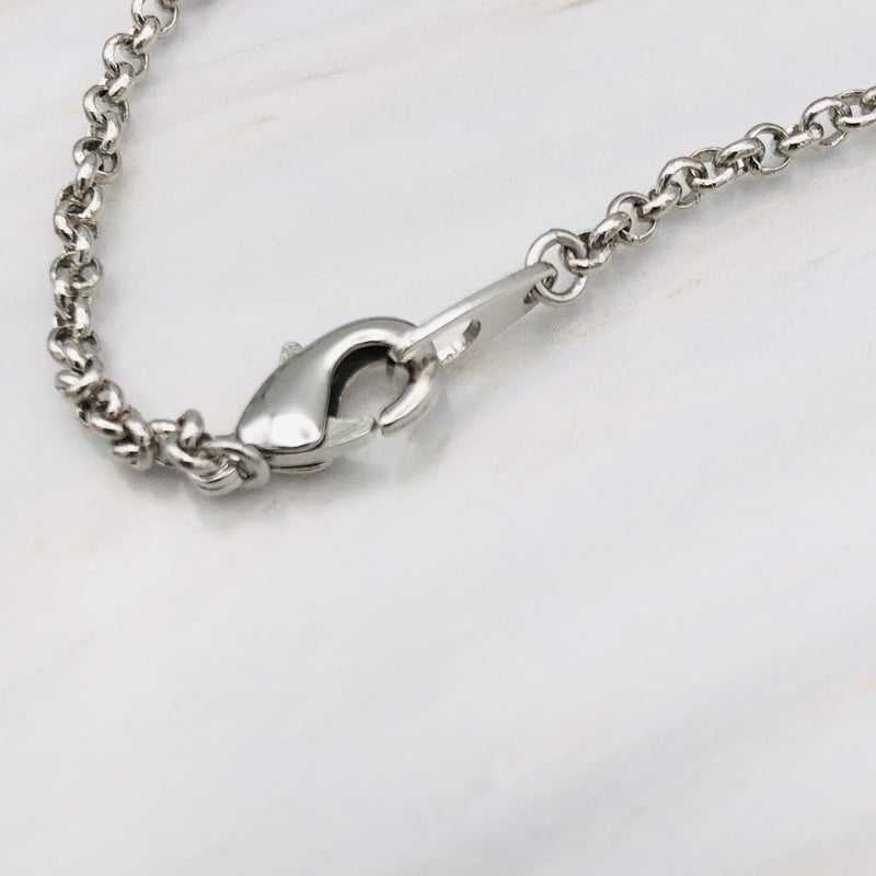 淡水パール】スクエアバロックのチェーンネックレス | Aqualish Marine 
