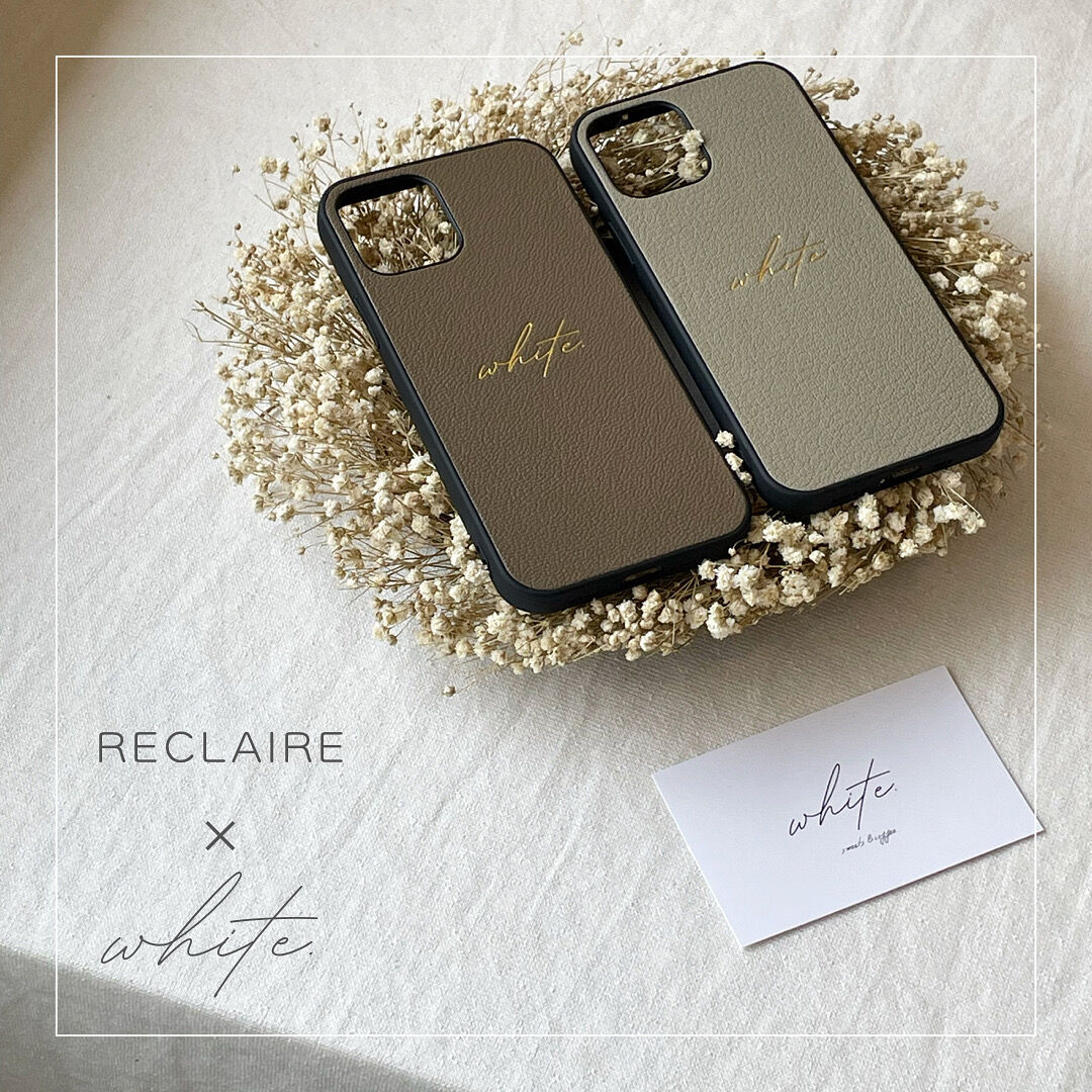 RECLAIRE×WHITE. コラボiPhoneケース | WHITE. home