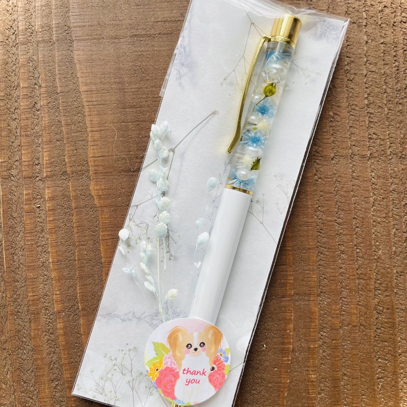 yuri様 オーダー品 ハーバリウムボールペン | mint-flower-basket
