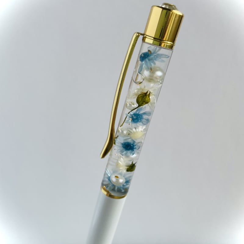 yuri様 オーダー品 ハーバリウムボールペン | mint-flower-basket
