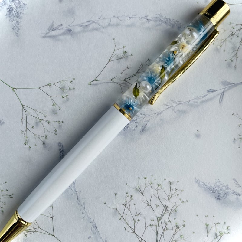yuri様 オーダー品 ハーバリウムボールペン | mint-flower-basket