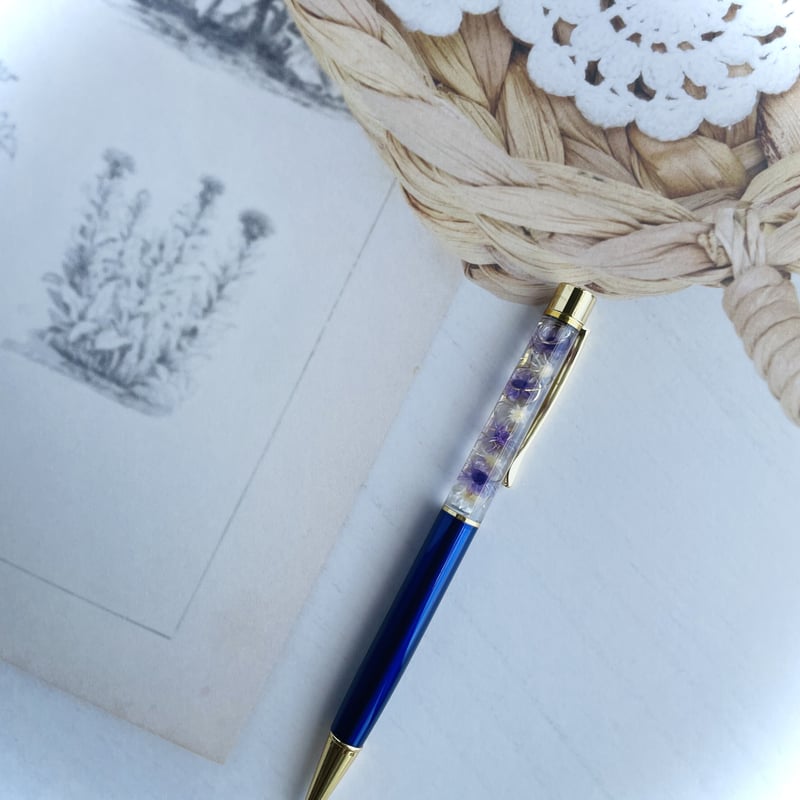 A-09 ハーバリウムボールペン 替え芯付き | mint-flower-basket 