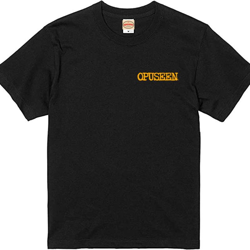 ピザゴースト Tシャツ 黒 | OPUSEEN
