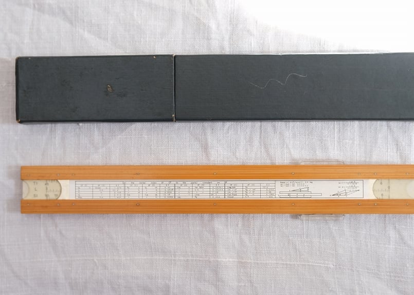 計算尺①HEMMI Bamboo Slide Rule | 古日