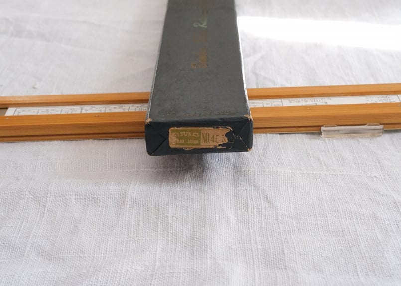 計算尺①HEMMI Bamboo Slide Rule | 古日