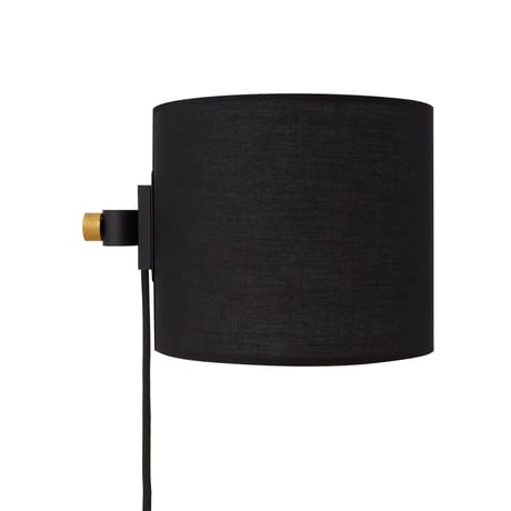 DRAW A LINE Fabric Lamp Black 縦取付 D-FB-BK