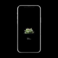【スマホ壁紙】アガベ チタノタ 白鯨