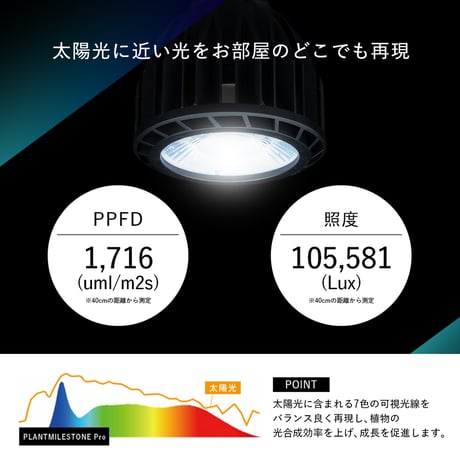 PLANTMILESTONE アガベ専用ライト Pro