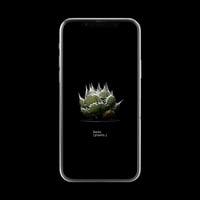 【スマホ壁紙】アガベ チタノタ 鯊魚劍