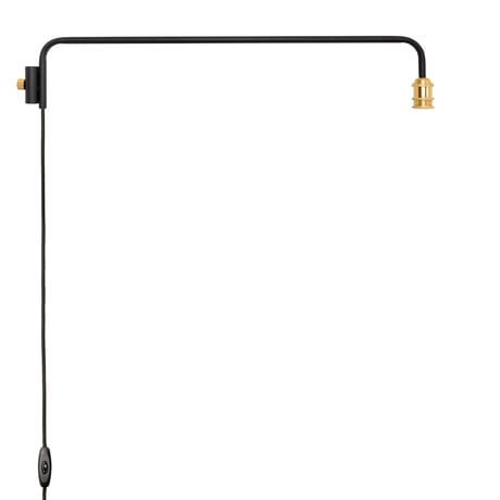 DRAW A LINE Lamp Arm L Black 縦取付 D-BLL-BK