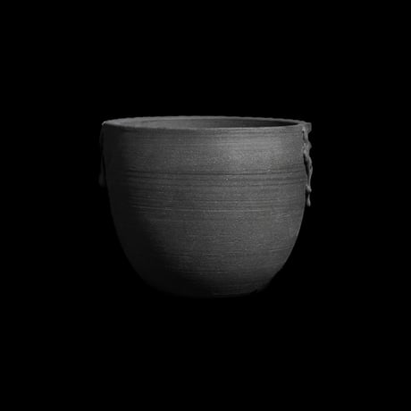 美原良 陶器鉢 雲龍 bowl