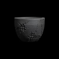 美原良 陶器鉢 狼煙 bowl