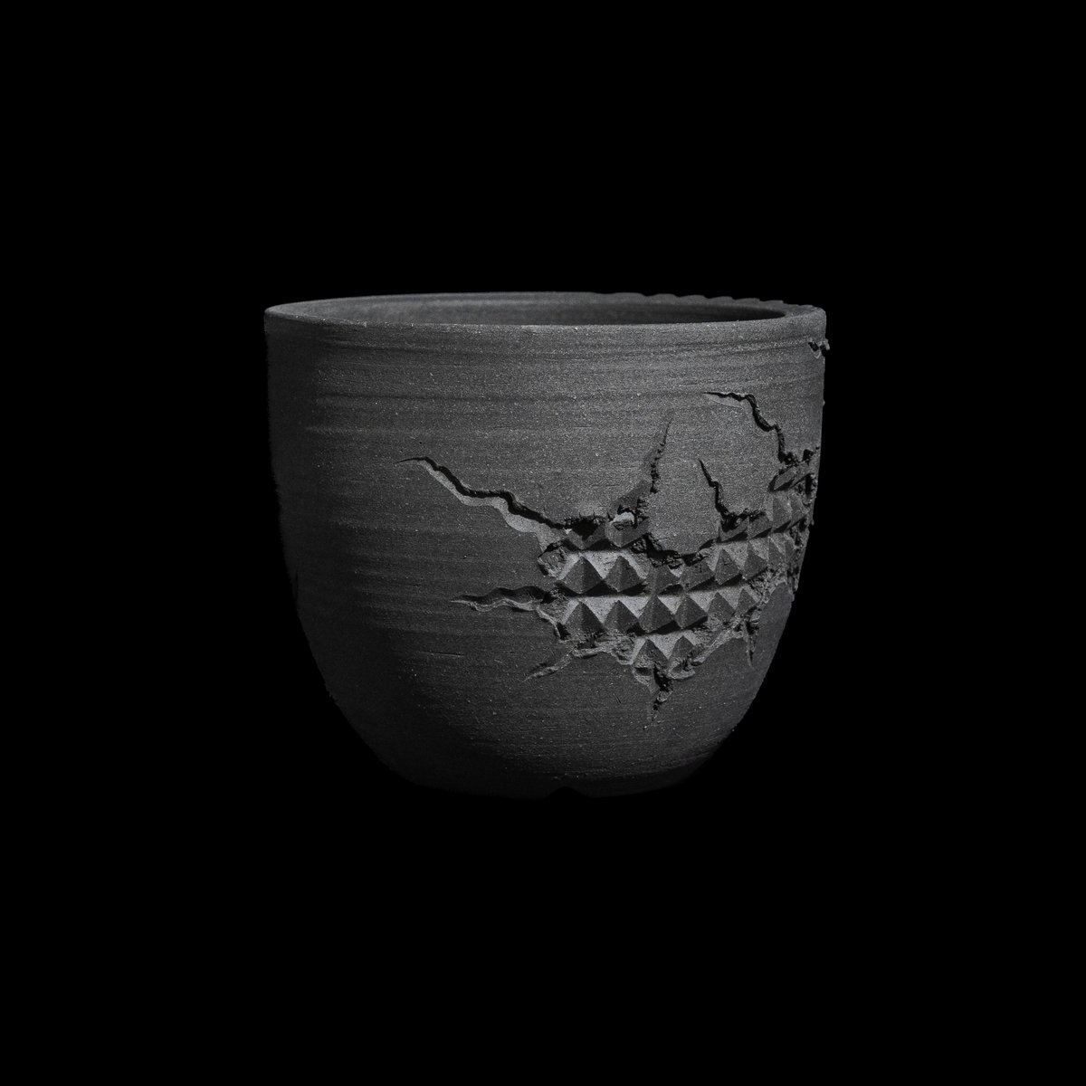 美原良 鉢 pep鉢 美原良 陶器鉢 遠雷 bowl | Ducks ( plants. )