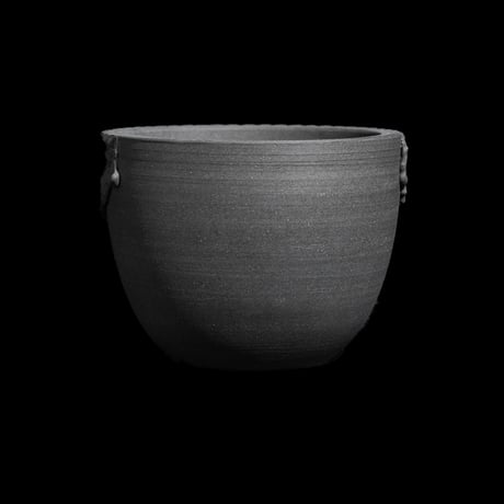 美原良 陶器鉢 雲龍 bowl