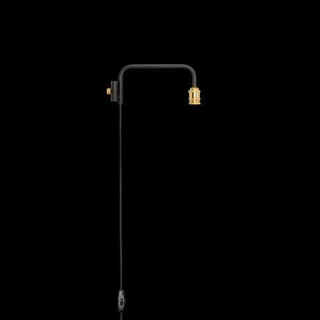 DRAW A LINE Lamp Arm S Black 縦取付 D-BLS-BK