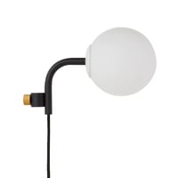 DRAW A LINE Ball Lamp Black 縦取付 D-BA-BK