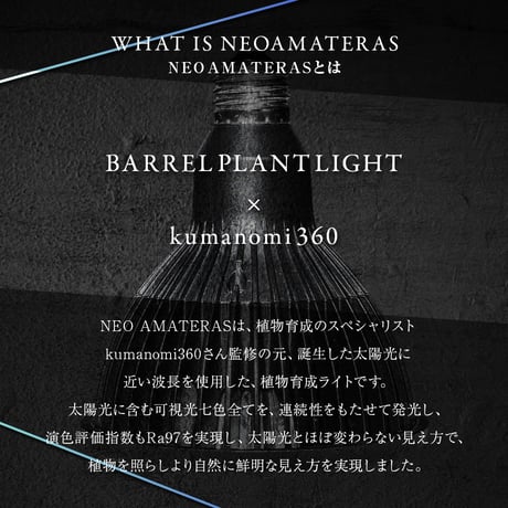 BARREL LED NEO AMATERAS 20W