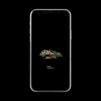【スマホ壁紙】ペラルゴニウム トリステ