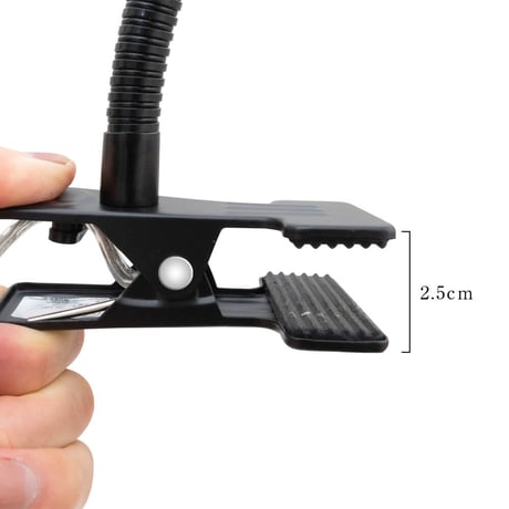 BARREL PLANT CLIP Black / White / Silver