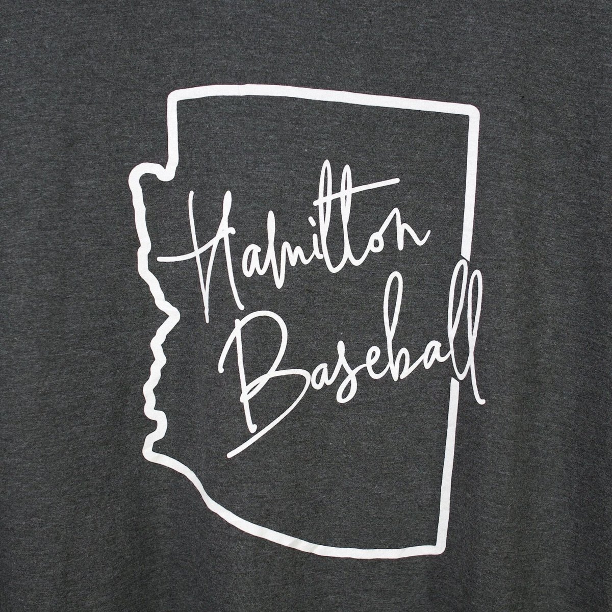 【XLサイズ】Hamilton baseball 古着 Tシャツ