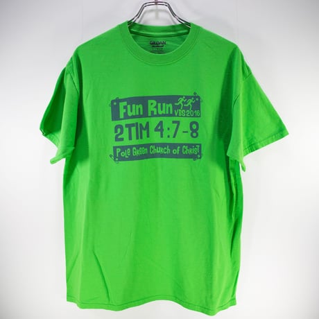 【XLサイズ】Fun Run プリント 古着 Tシャツ