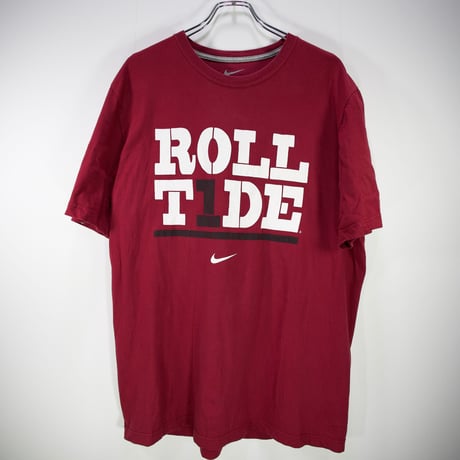 【XLサイズ】Alabama Crimson Tide ROLL TIDE 古着 Tシャツ