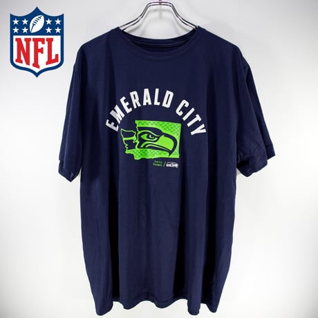【XLサイズ】NFL シアトル・シーホークス 古着 Tシャツ