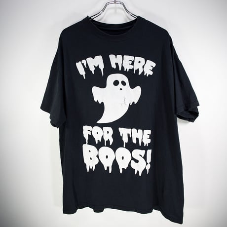 【XXLサイズ】I'm Here for the Boos Ghost 古着 Tシャツ