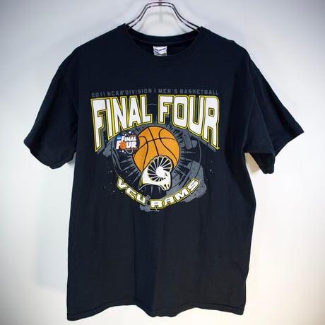 【Mサイズ】2011 NCAA カレッジバスケット FINAL FOUR Tシャツ 古着 Tシャツ
