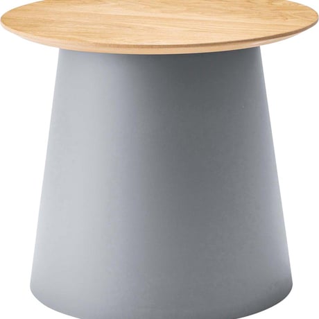 モダンな円形テーブル「Tienna(ティエーナ)」 小（天板：49cm 高さ42.5cm）