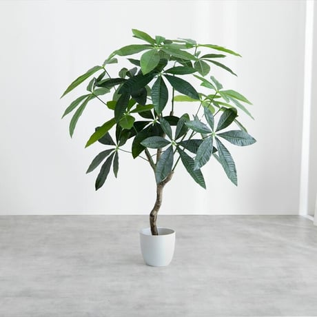 【フェイクグリーン】パキラ 高さ90cm 光触媒シリーズ「Nature(ナチュレ)」