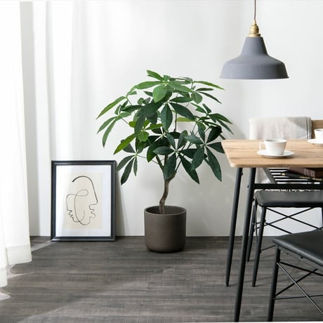 【フェイクグリーン】パキラ 高さ90cm 光触媒シリーズ「Nature(ナチュレ)」