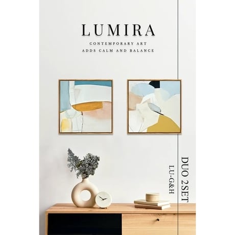 DUO(二重奏)アートシリーズ「LUMIRA (ルミラ)」2枚セット #04