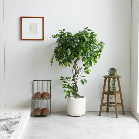 【フェイクグリーン】ベンジャミン 高さ120cm 光触媒シリーズ「Nature(ナチュレ)」