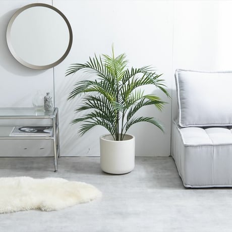 【フェイクグリーン】アレカヤシ 高さ95cm 光触媒シリーズ「Nature(ナチュレ)」
