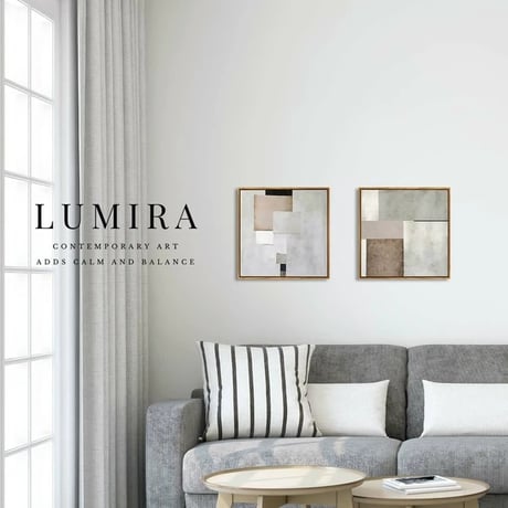 DUO(二重奏)アートシリーズ「LUMIRA (ルミラ)」2枚セット #03
