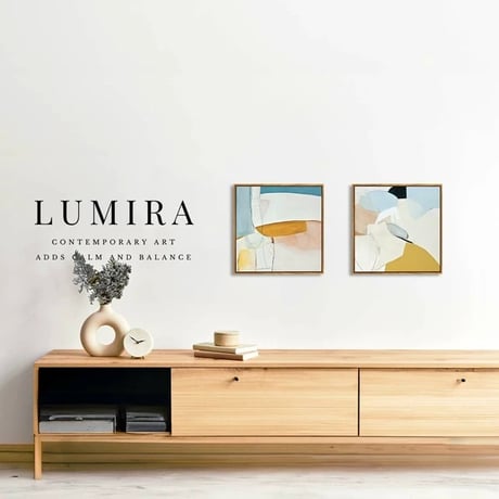 DUO(二重奏)アートシリーズ「LUMIRA (ルミラ)」2枚セット #04