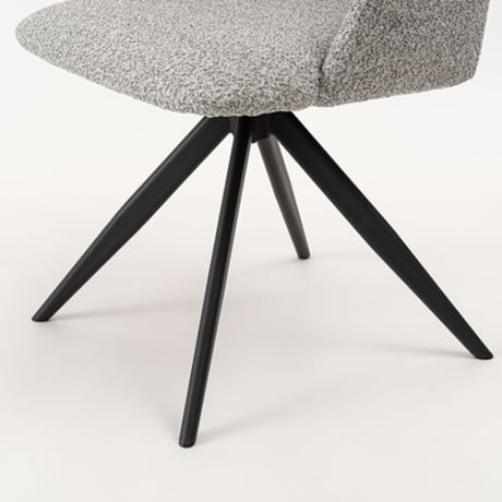 キレイめデザインの回転椅子「Velchair（ヴェルチェア）」