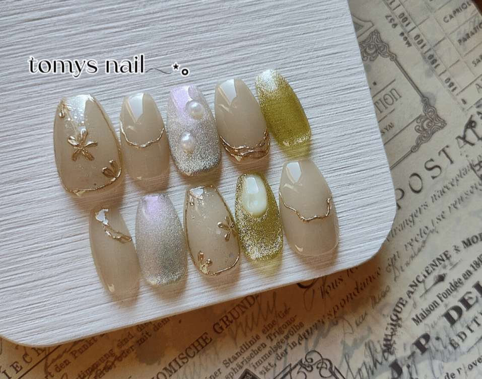 【未使用】ネイルチップ　ニュアンスネイル original