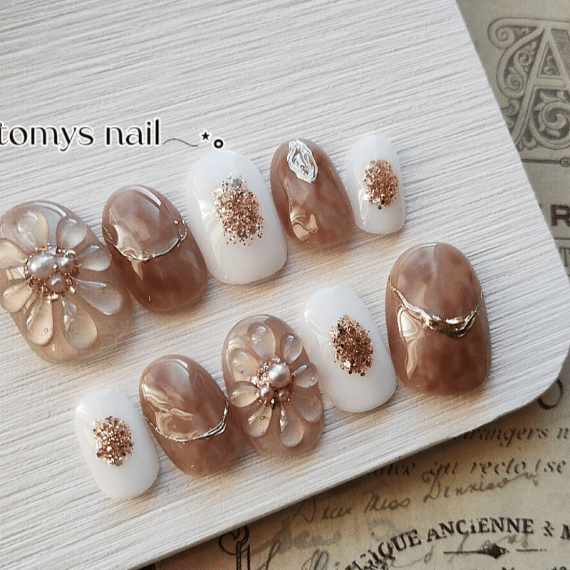 ⋆.⸜大人ニュアンス⸝.⋆ネイルチップ | tomy.nailtip(14日以内発送)