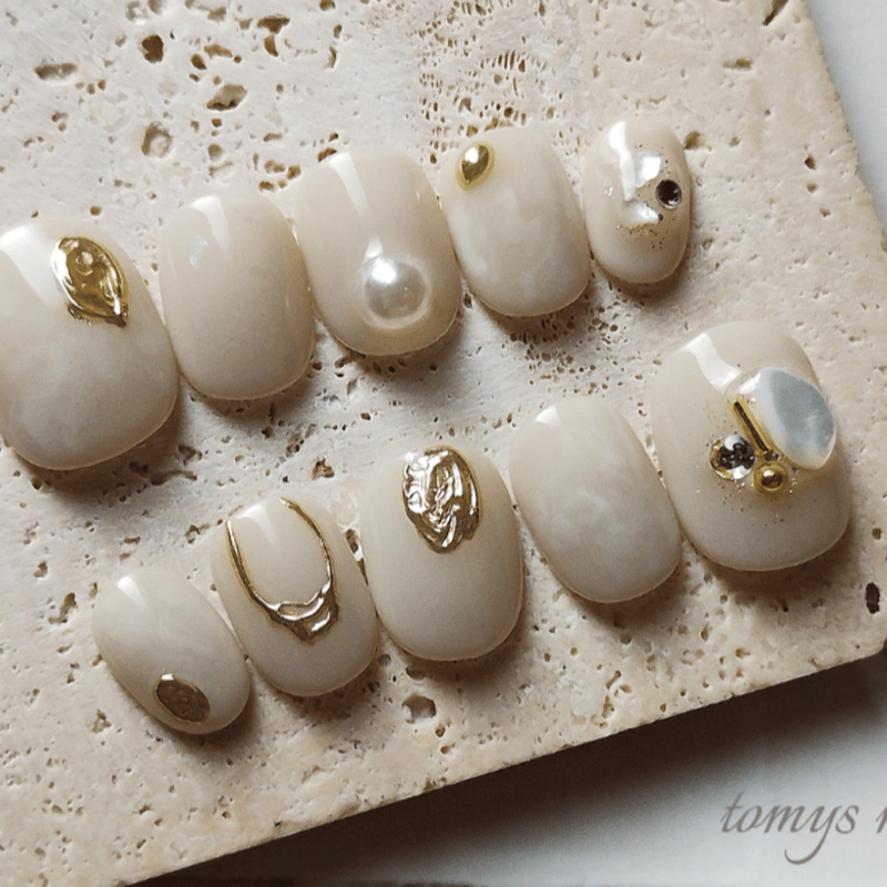 ⋆.⸜オフィスネイルに⸝.⋆ネイルチップ | tomy.nailtip(14日以内発送)