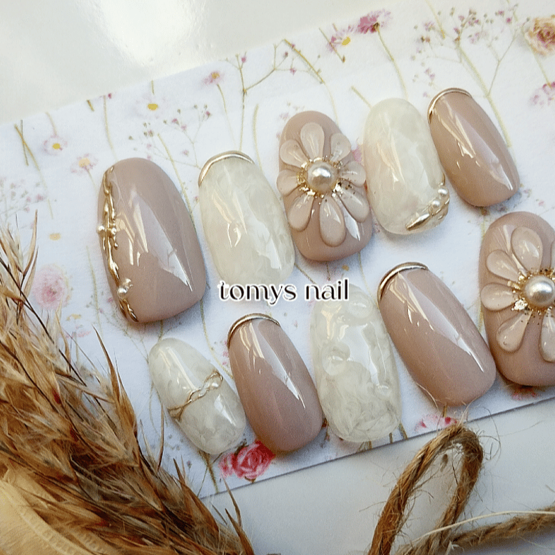 ネイルチップオーダー　ジャスミン様 d8876d43b49912a6c340359edc2053