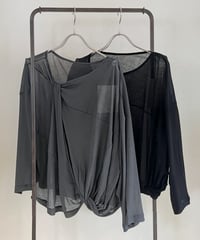 shinya seki / Double draped tops