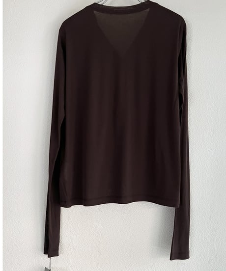 ♦️春物限定SALE♦️PRIORITY / シアーヘンリーネックPO