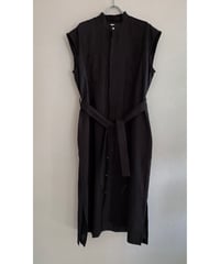 MANON /  FRENCH LINEN NO SLEEVE ONE PIECE